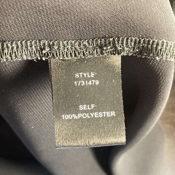 Women’s Pre Owned Medium Current Air Black CLASSIC V NECK BLOUSE - Picture 4 of 8